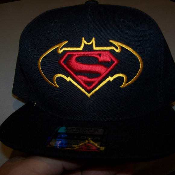 NEW "DAWN OF JUSTICE" L.O.G.A. FLAT BRIM CAP HAT S3372 - Picture 5 of 8
